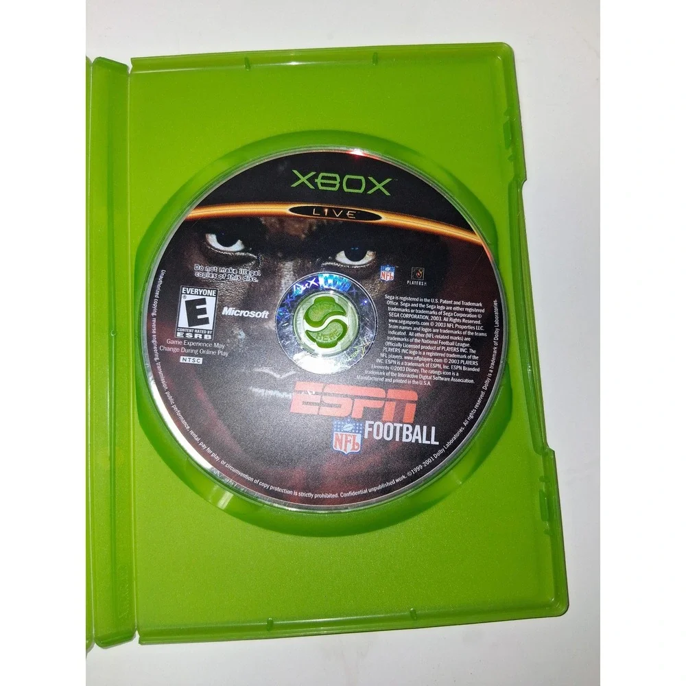 ESPN NFL Football 2K4 - Microsoft Xbox Video Game - Complete in‎ Box CIB